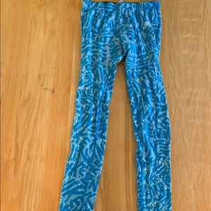 Nike Workout Blue Leggings